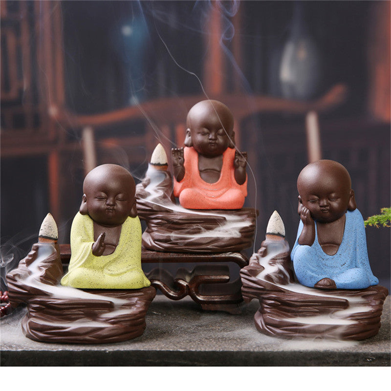 Little Buddha Ceramic Incense Burner - Buddha Passion